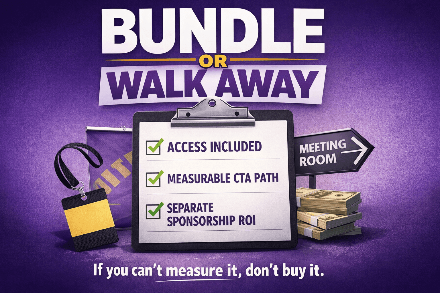 Sponsorships: Bundle or Walk Away